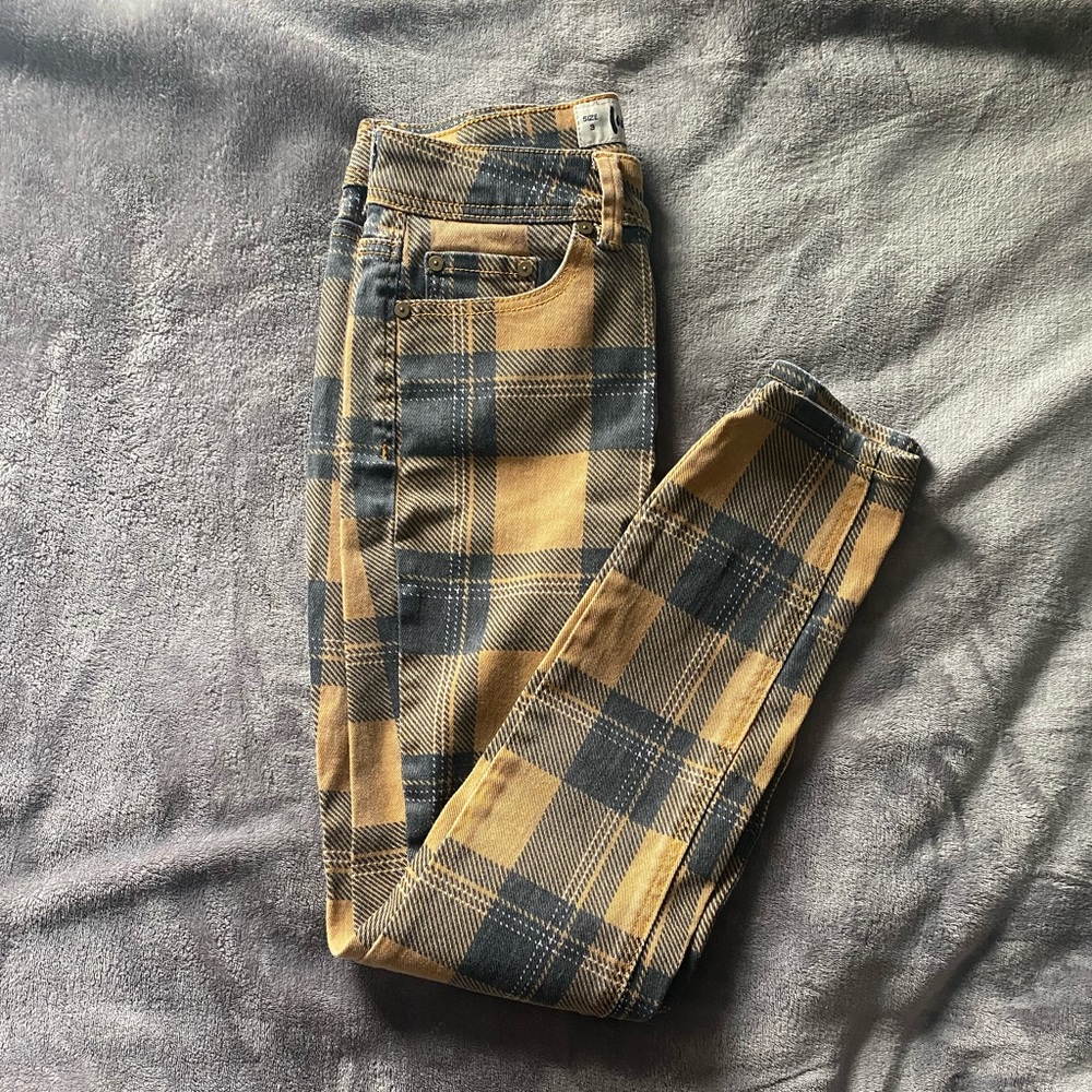 Indigo Rein~ Plaid Pants